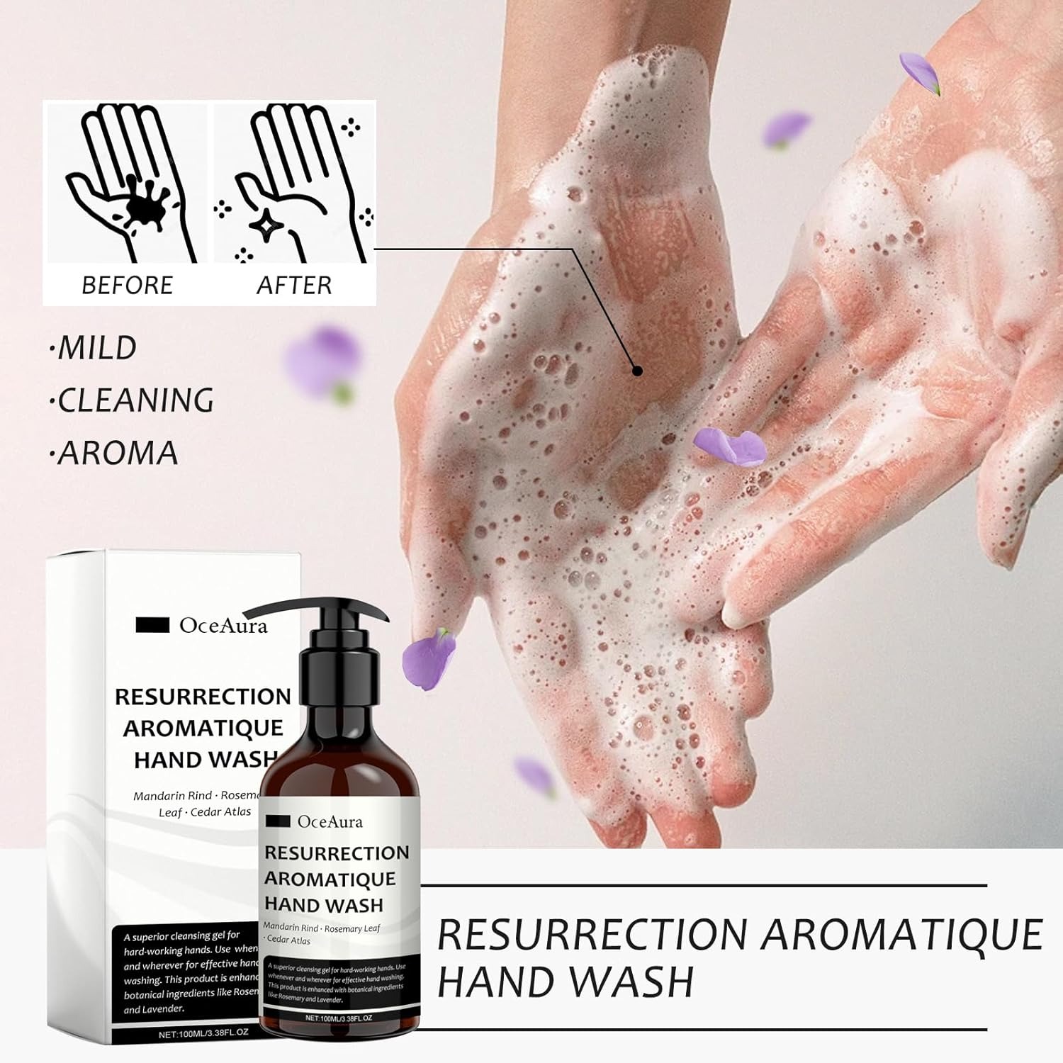 100ML Aromatic Hand Sanitizer  - đánh giá và giá Perfume Fragrance Body Wash