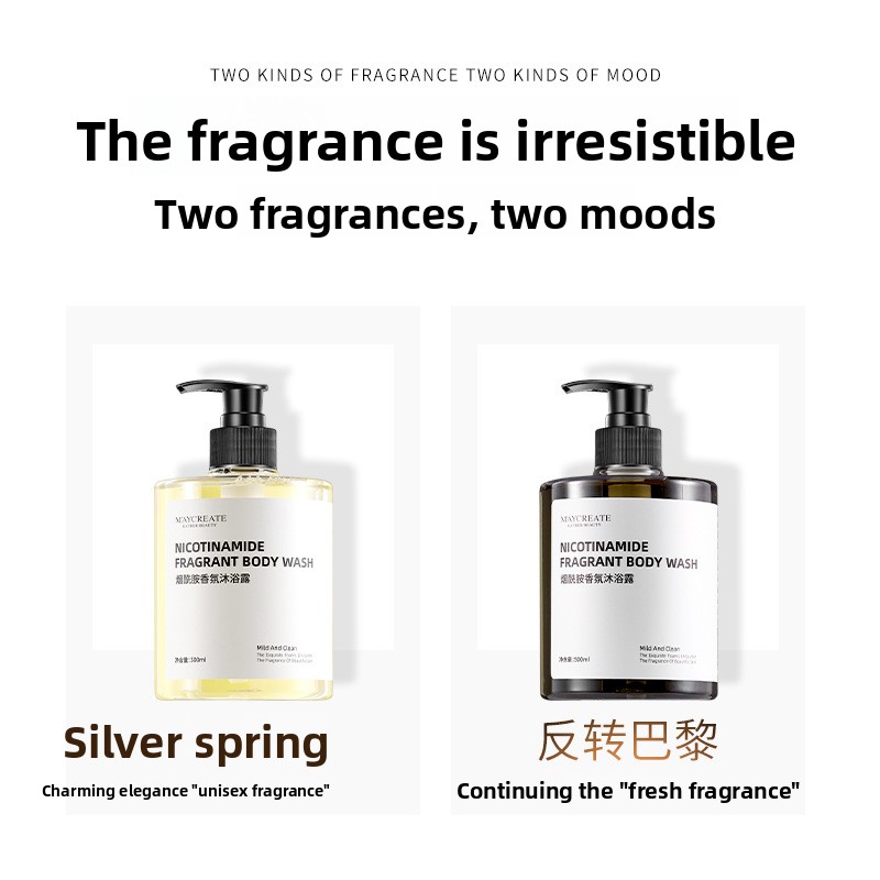 Niacinamide Body Wash Body Moi - đánh giá và giá Perfume Fragrance Body Wash