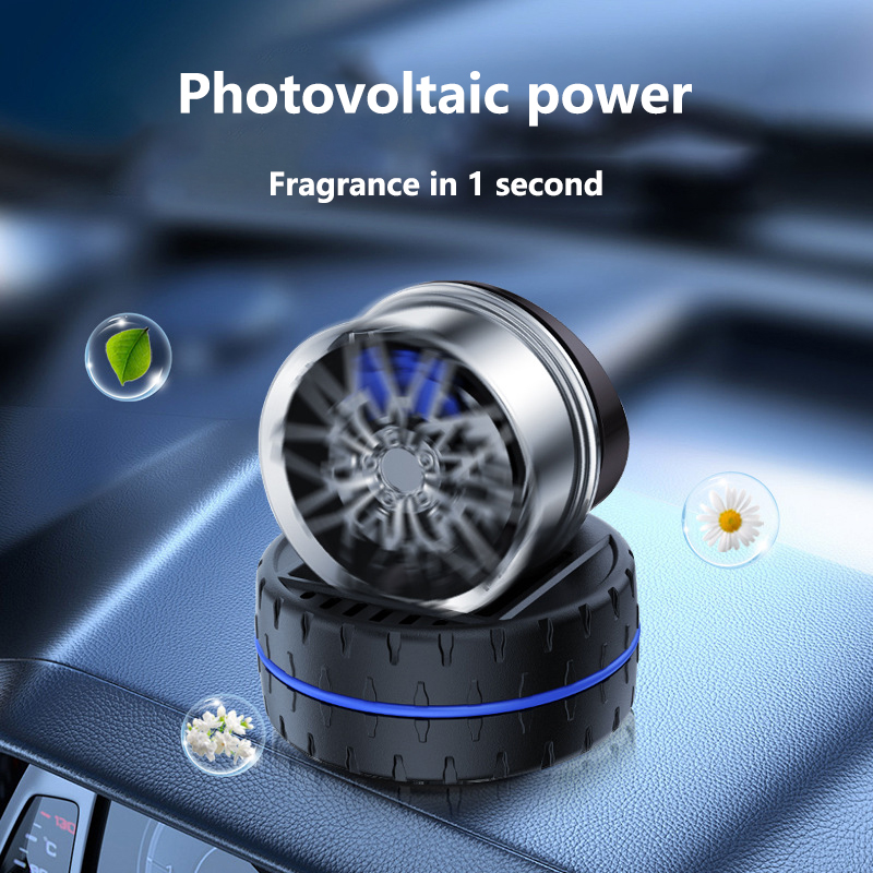 Solar Light Wheel Hub Car Perf - đánh giá và giá Perfume Fragrance Wheel