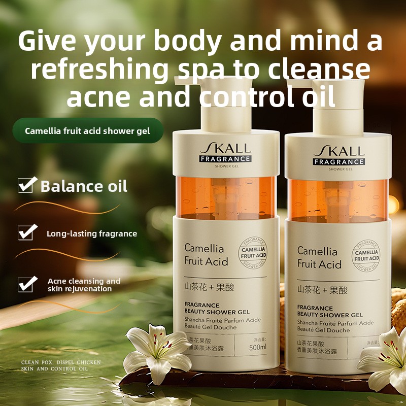 Camellia Fruit Acid Body Wash  - đánh giá và giá Perfume Fragrance Body Wash